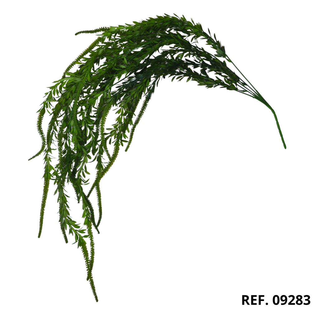 Colgante artificial de astilbe verde de 102 cm - FlorYou