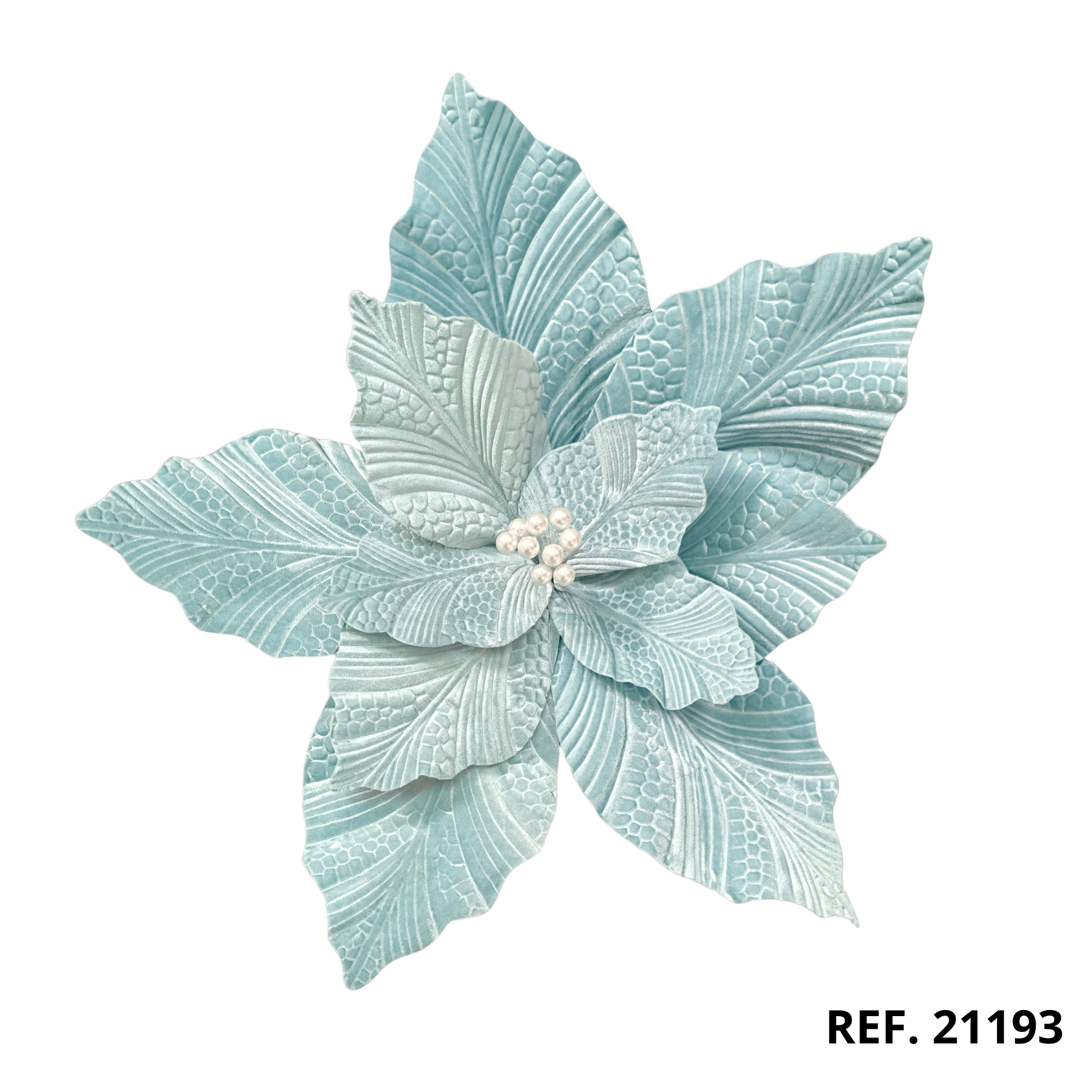 Flor aterciopelada de decoración de 65 cm - FlorYou