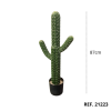 Cactus artificial de 87 cm con tallo principal y dos brazos - FlorYou