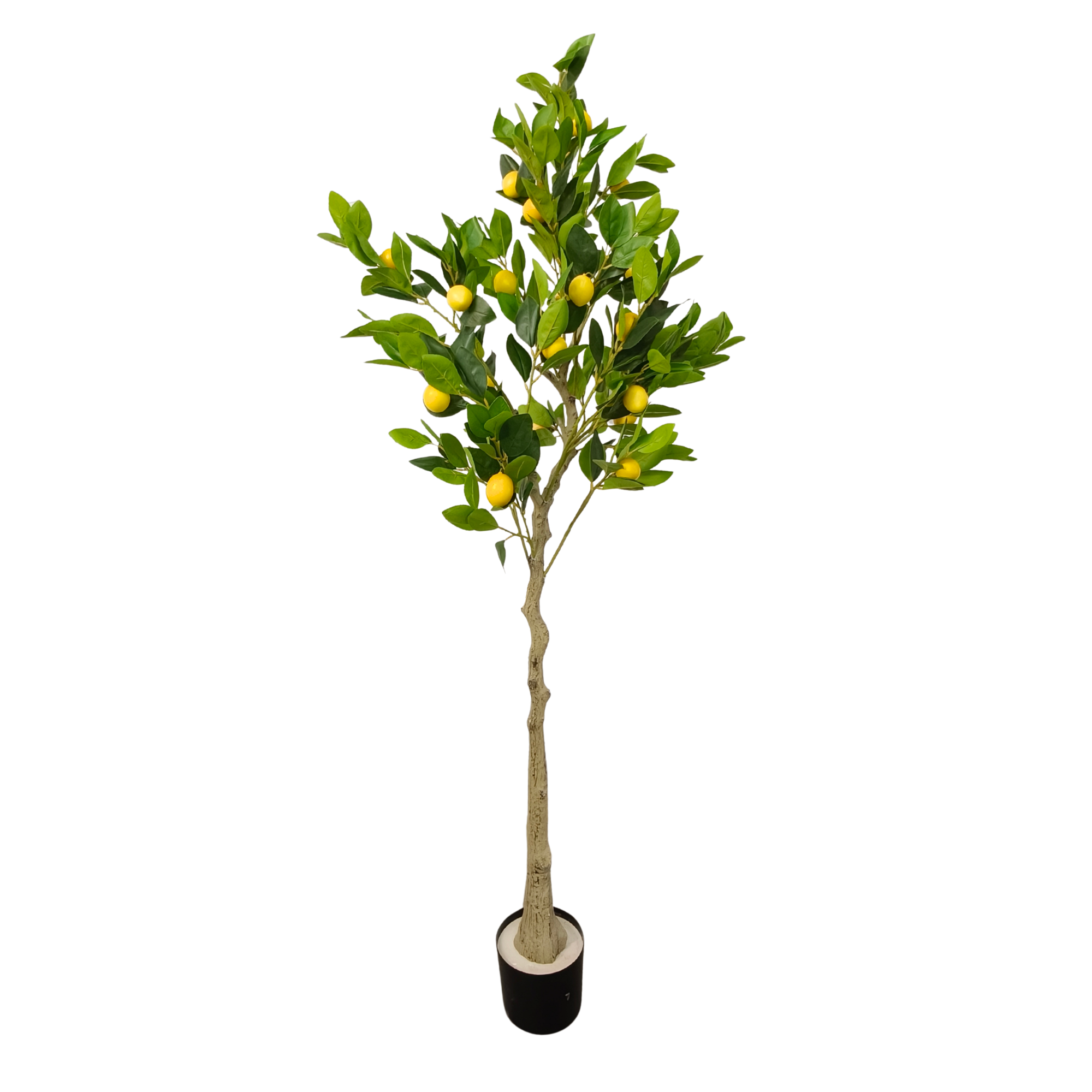 Limonero artificial grande de 160 cm con limones decorativos - FlorYou
