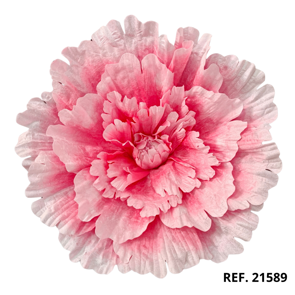 Flor de felpa mediana de decoración de 55 cm - FlorYou