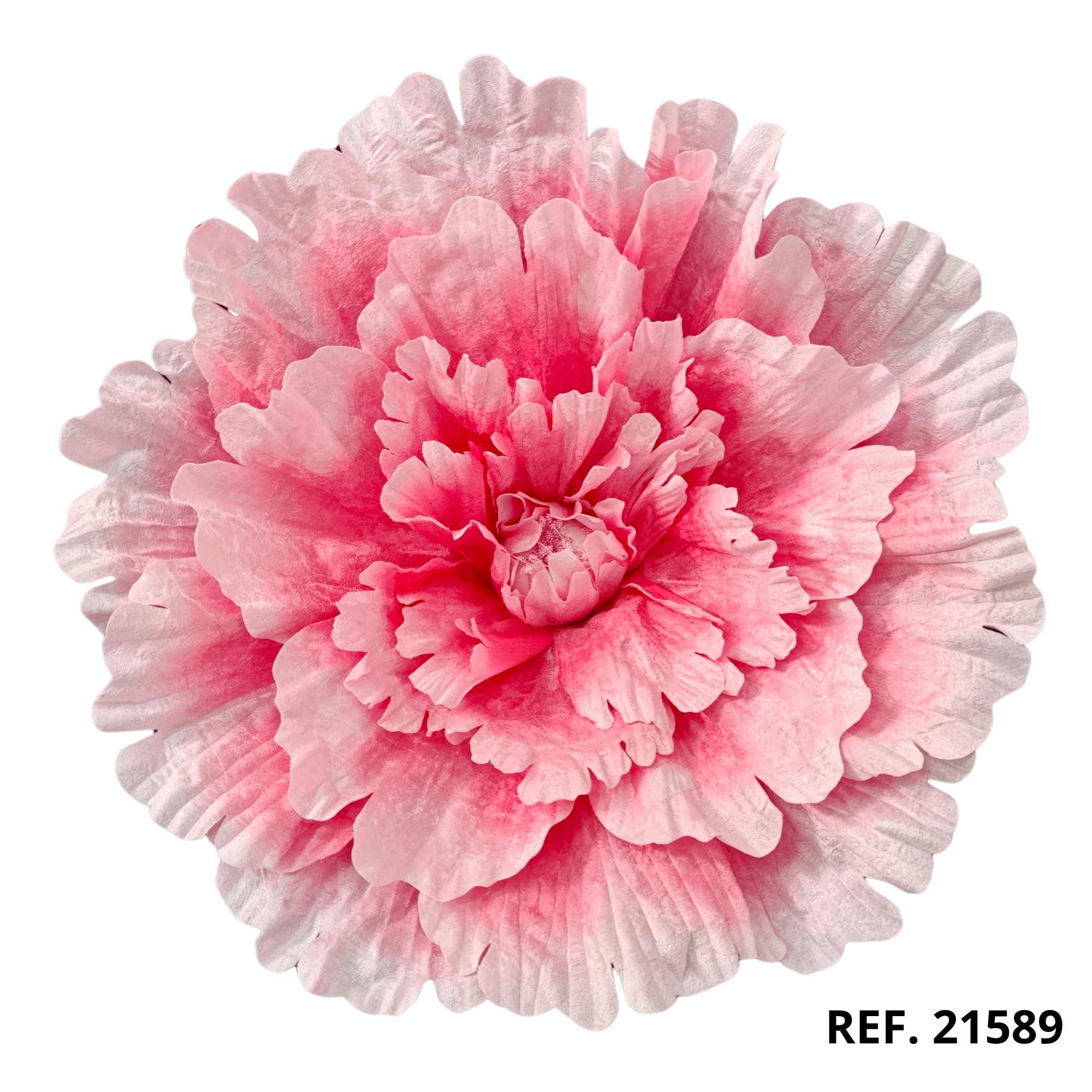 Flor de felpa mediana de decoración de 55 cm - FlorYou