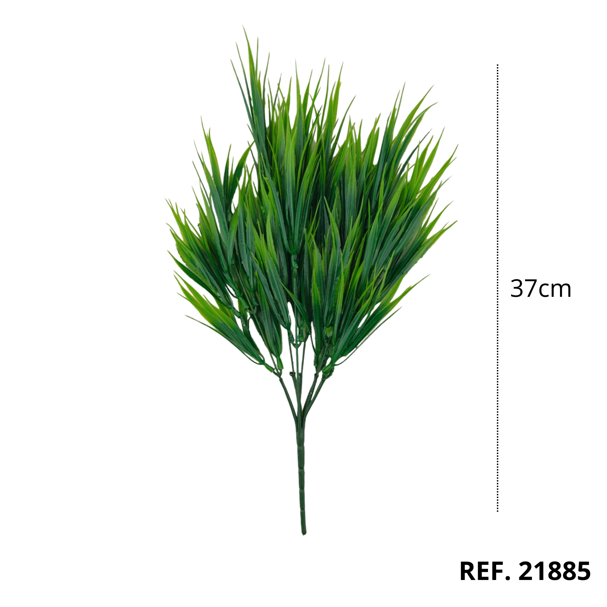 Ramo artificial de hierba decorativa de 37 cm - FlorYou