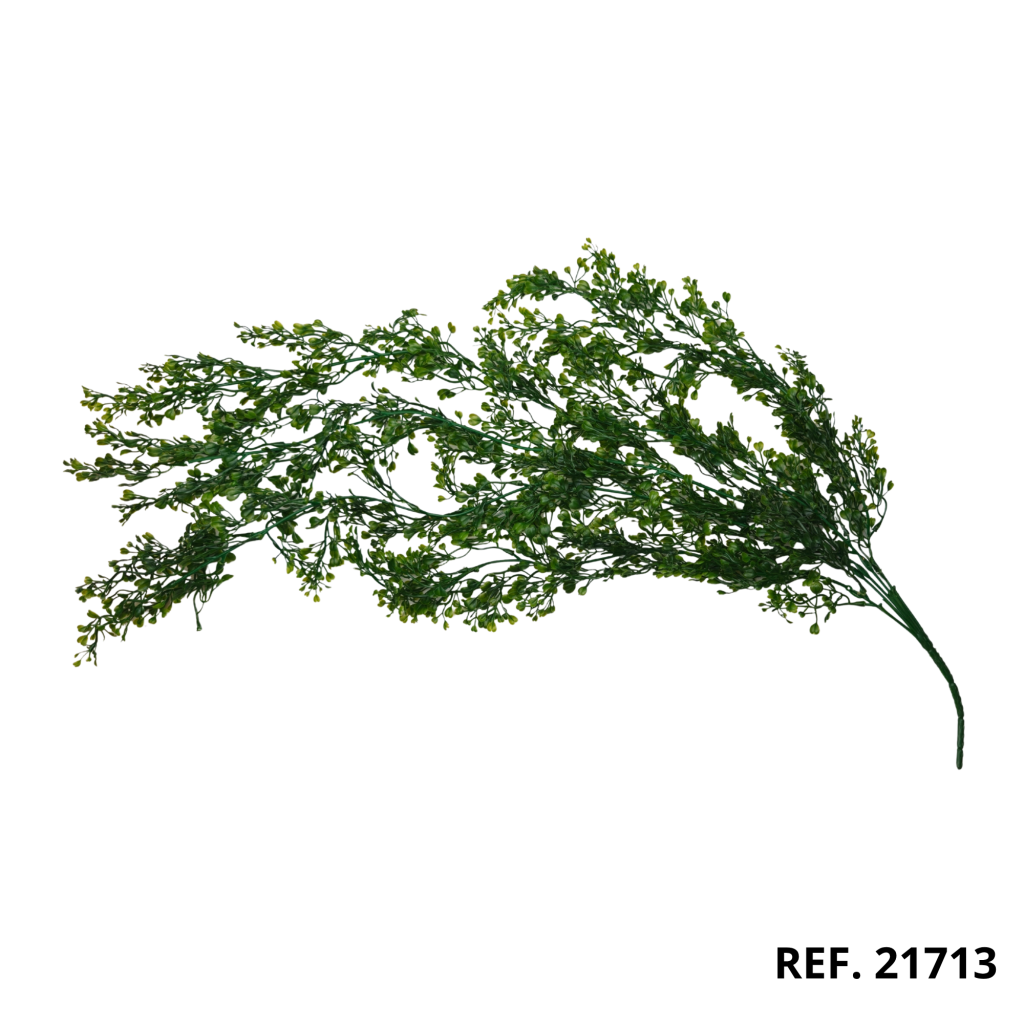Colgante artificial de hojas silvestres de 78 cm, imagen principal