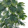 Colgante de hojas de palmera artificial para macetas colgantes