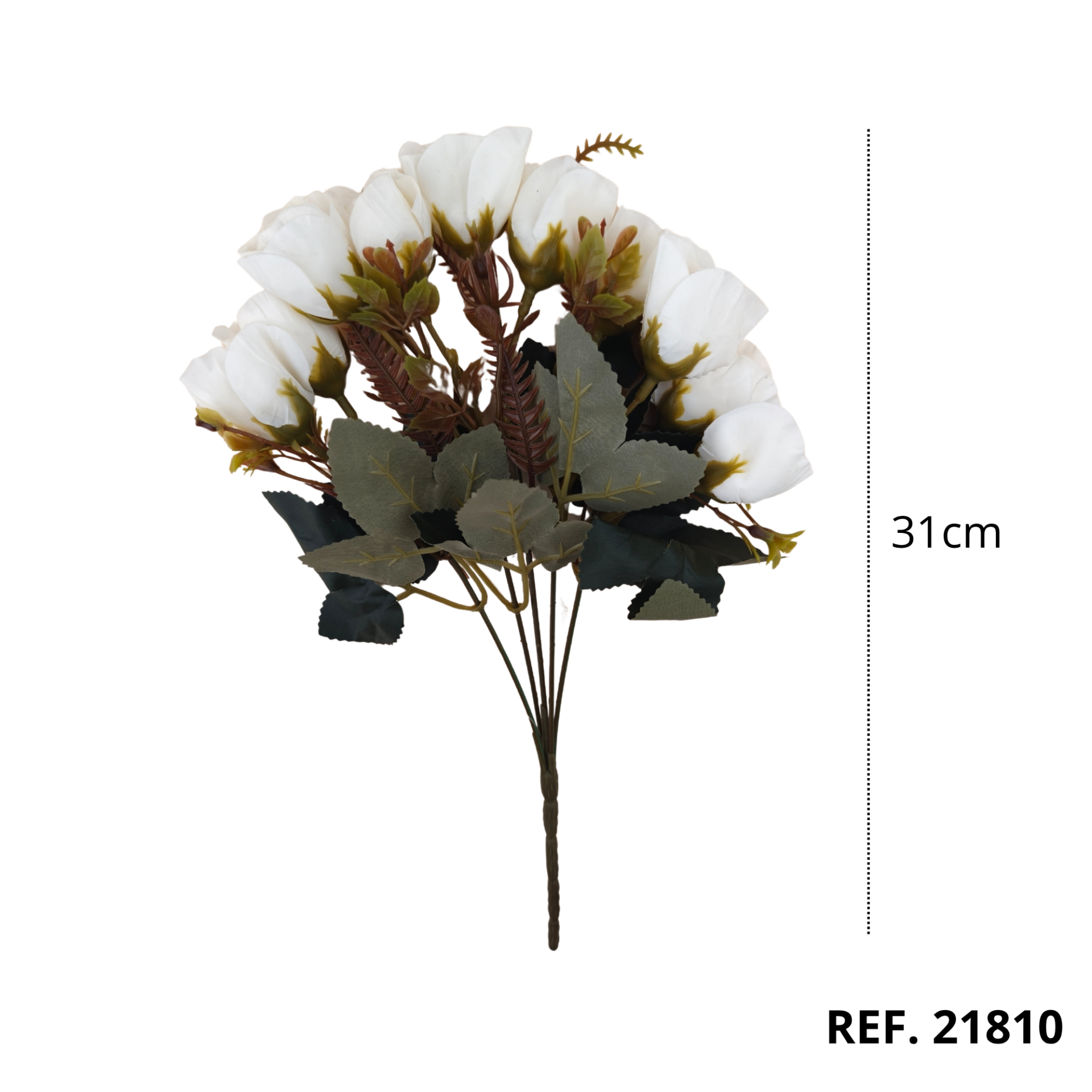 21810A - Ramillete de capullos de rosas